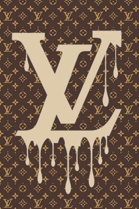 lv drip logo|dripping logo patter.